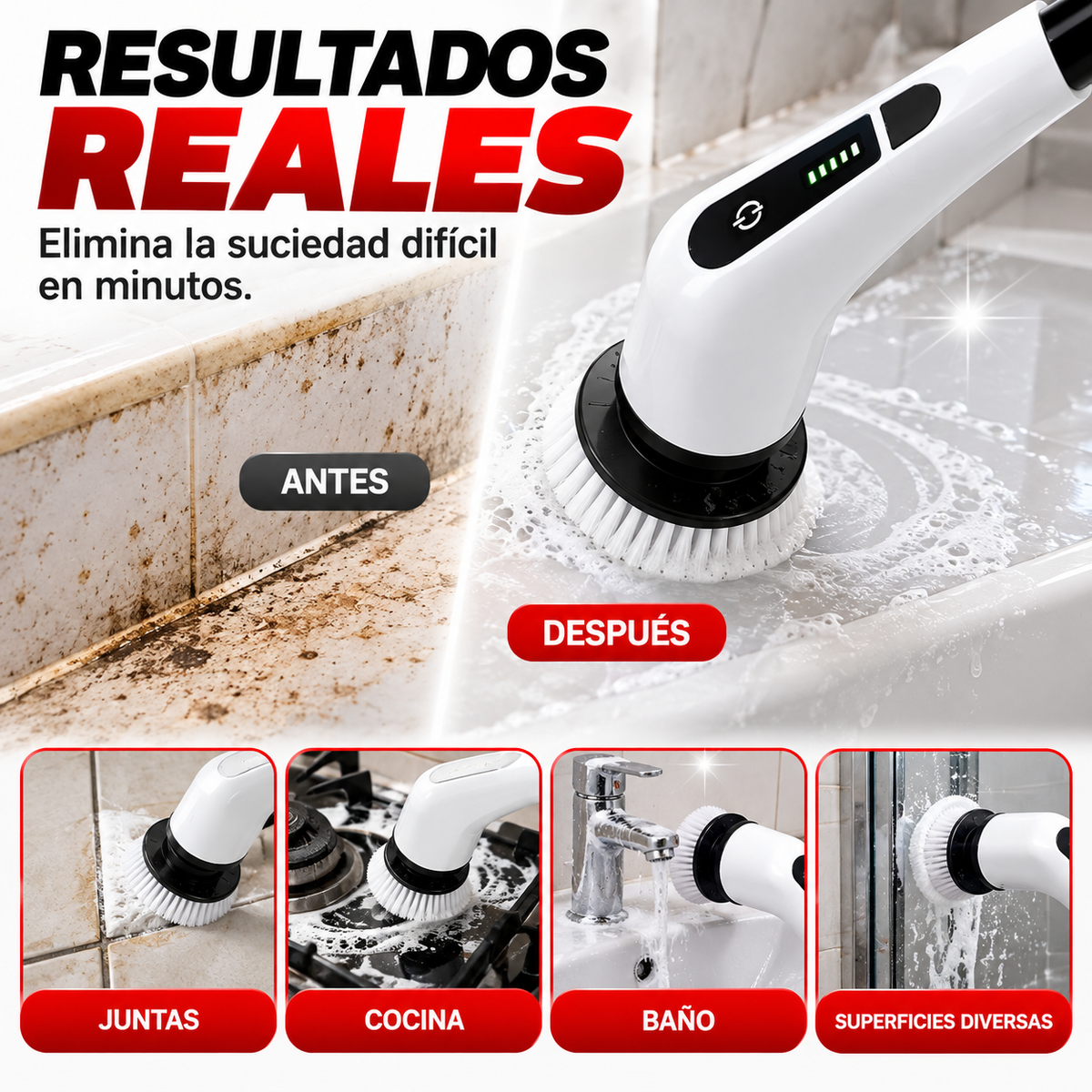 ¡Limpia los rincones difíciles sin tanto esfuerzo!