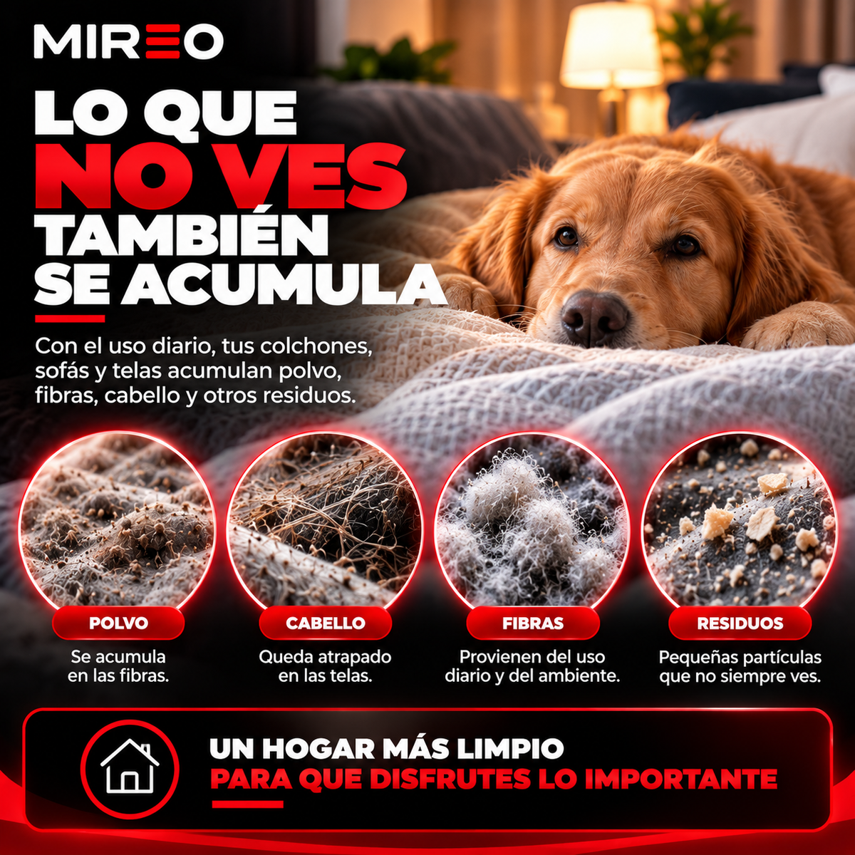 Aspiradora de Ácaros UV