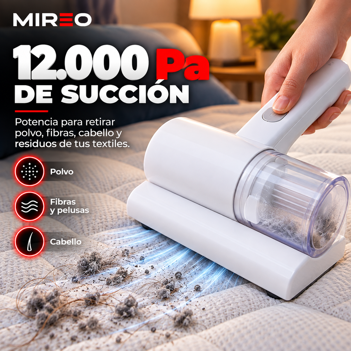 Aspiradora de Ácaros UV