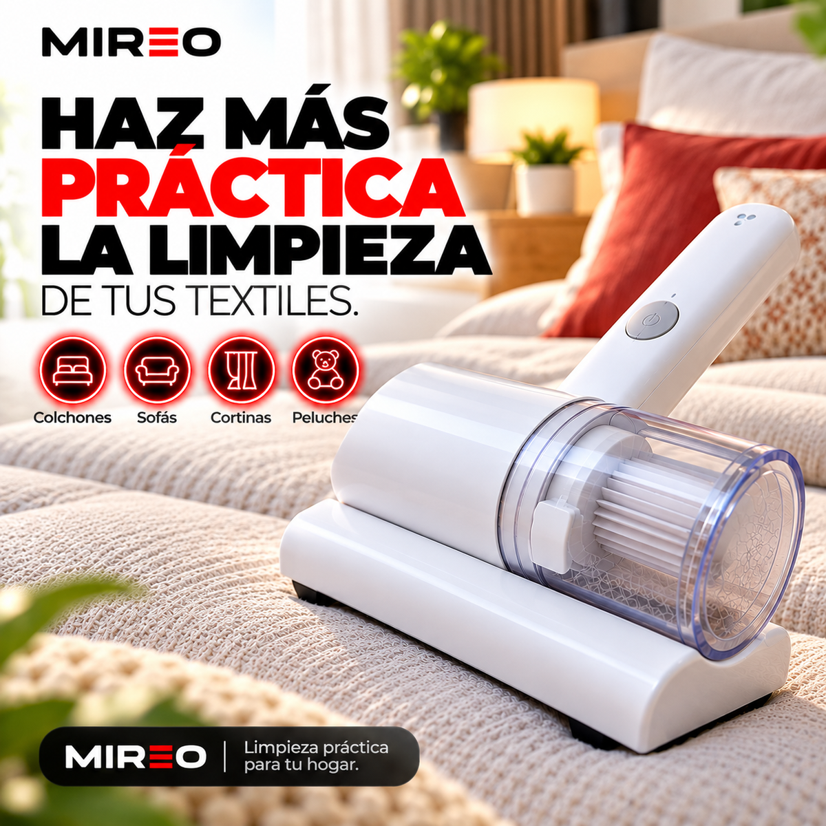 Aspiradora de Ácaros UV